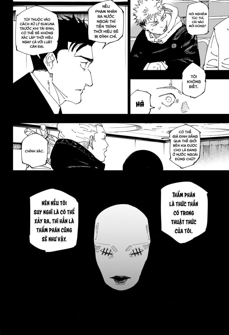 jujutsu kaisen - chú thuật hồi chiến chapter 244 12