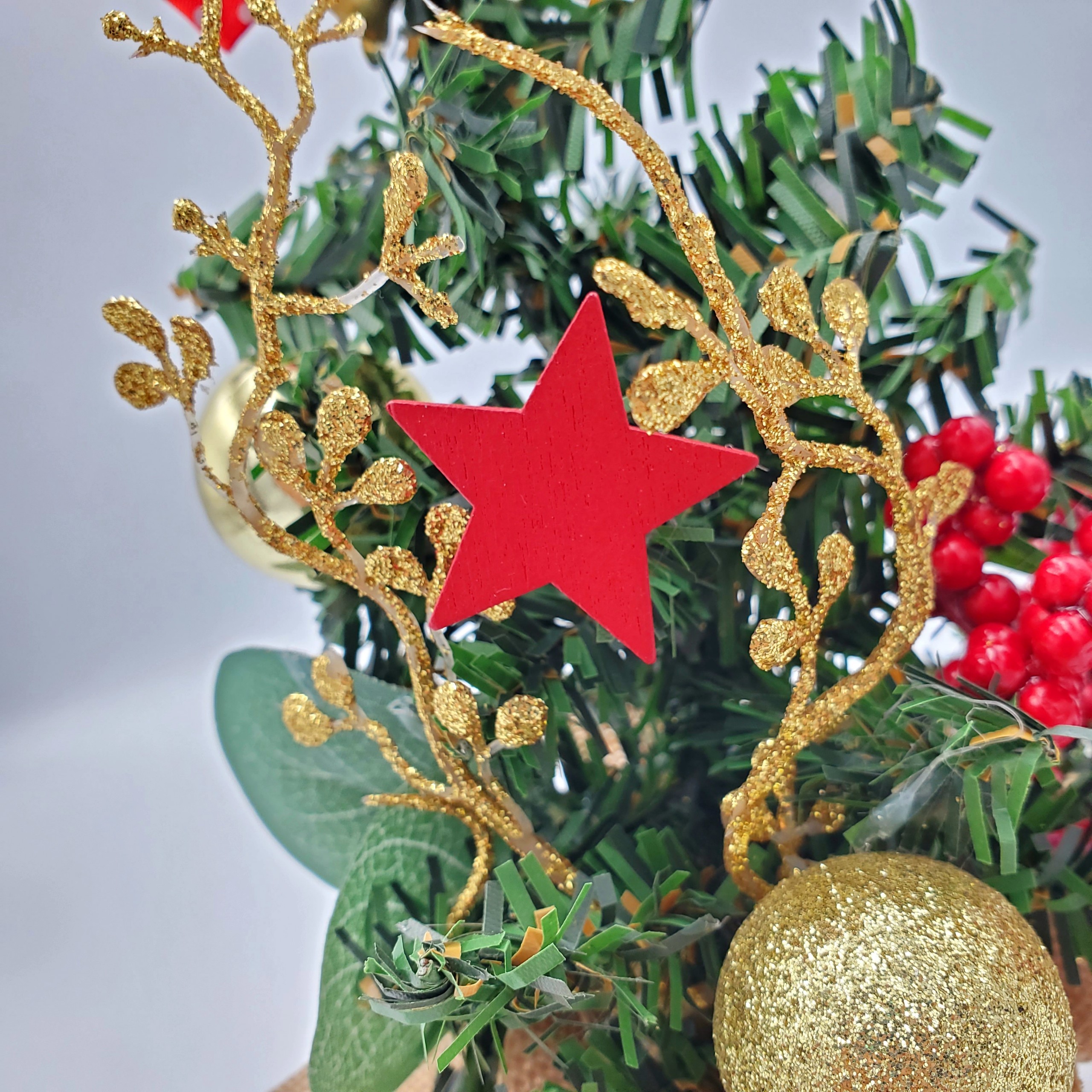 Cây Thông Nhí TNM04 Cây 20cm Trang Trí Giáng Sinh Cây Thông Noel