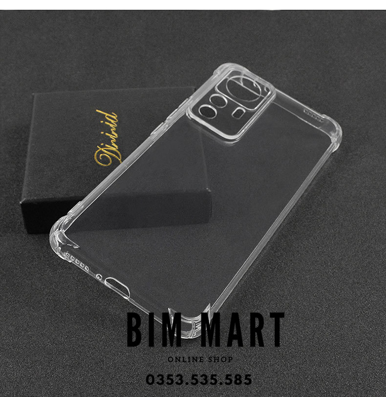 Ốp lưng dành cho Xiaomi 12T/12T Pro/K50 Ultra silicon dẻo cao cấp chống sốc 4 góc