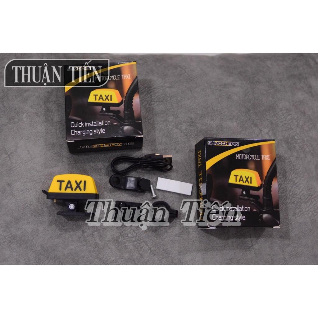 LED ĐÈN TAXI 4 CHẾ ĐỘ 2 MÀU ĐÈN, DÙNG PIN SẠT USP LOẠI 1 LẮP CHÂN KÍNH, GHI ĐÔNG, DÁN KEO DÙNG CHO XE MÁY, XE ĐẠP