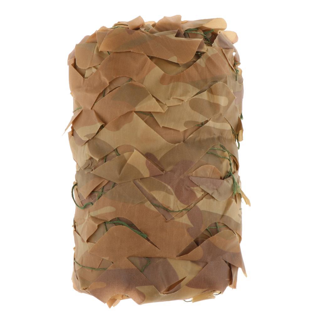 Premium Woodland Camouflage Netting Leaves Shooting Watch Blind Net Tarp Cover