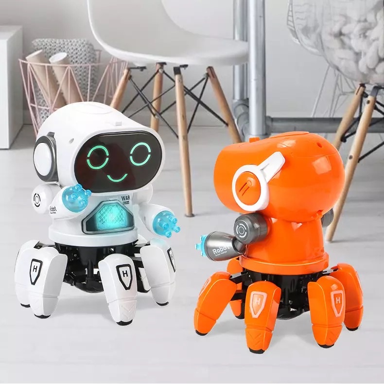 Đồ chơi robot thông minh Kingslim nhảy múa có đèn và nhạc dành cho trẻ em