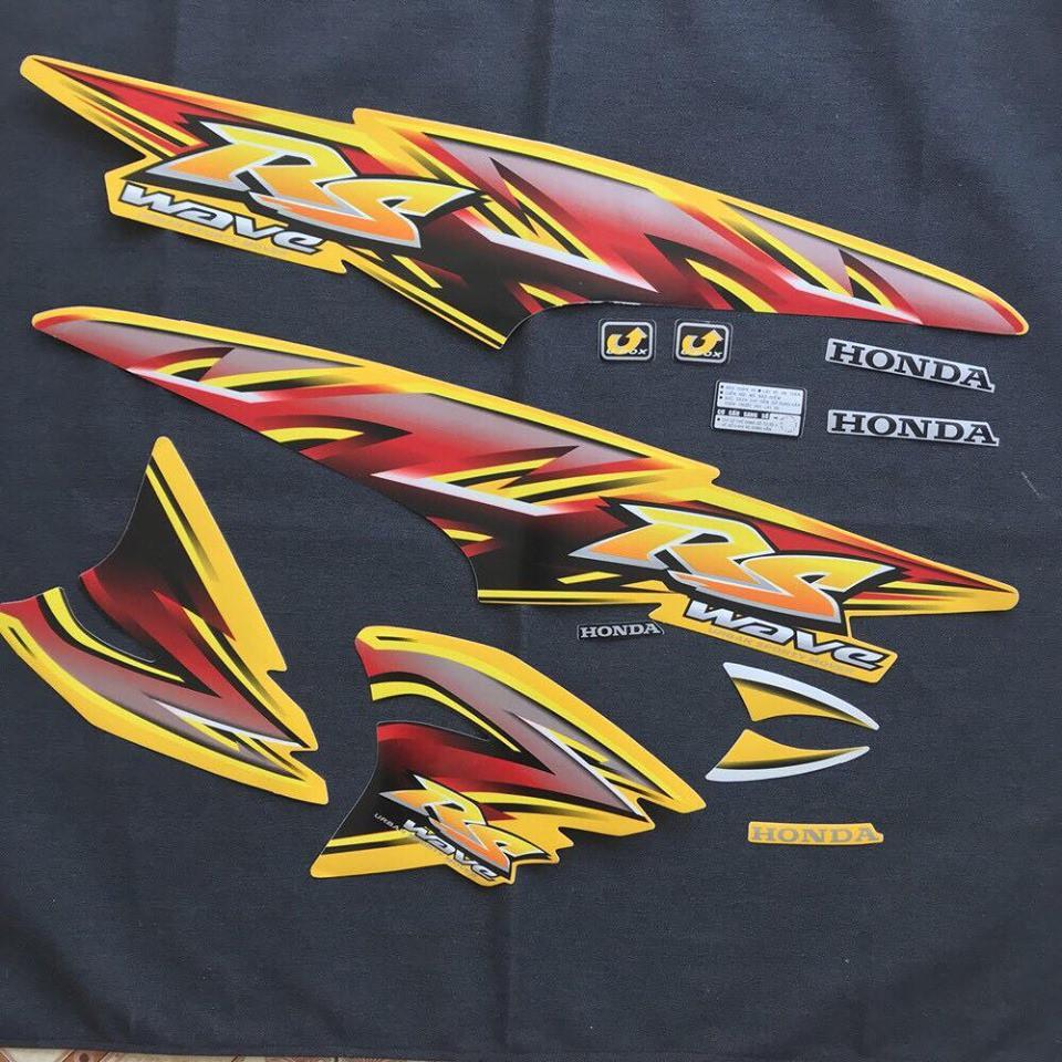 DDXM - V30H - TRỌN BỘ TEM XE WAVE RS 100CC