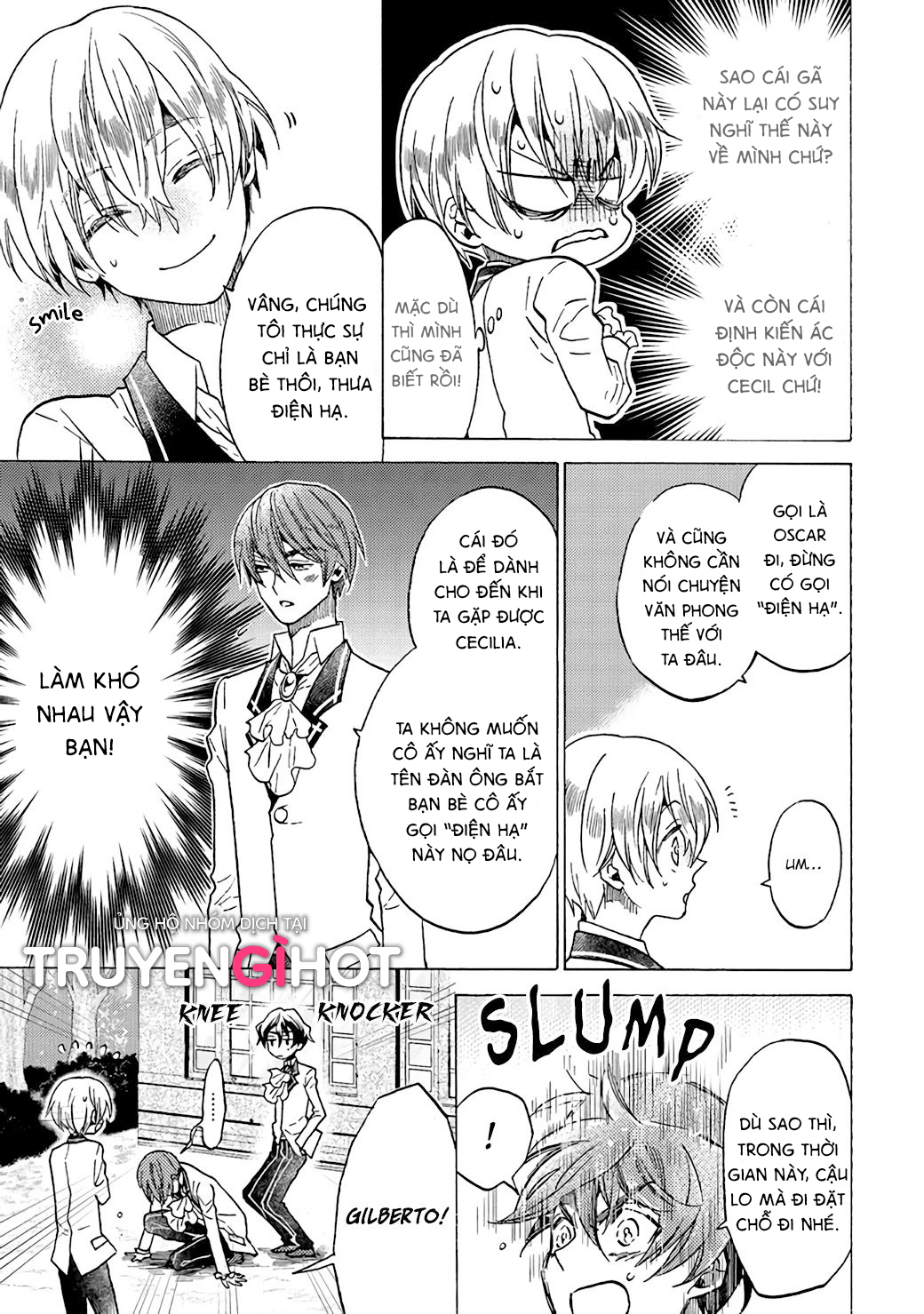kẻ phản diện, cecilia silvie, không muốn chết, thế nên cô đã cải nam trang chapter 3.1 15
