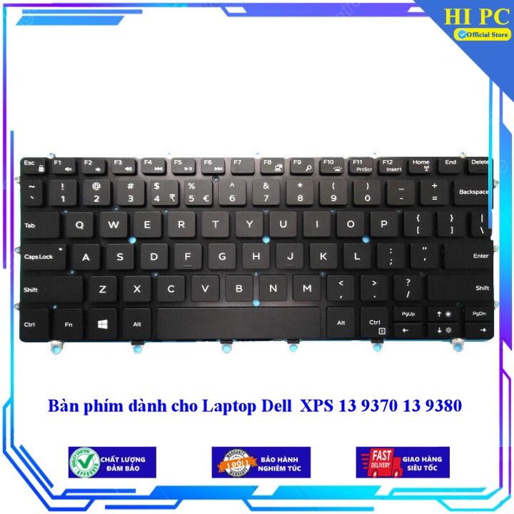 Bàn phím dành cho Laptop Dell XPS 13 9370 13 9380 - Hàng Nhập Khẩu