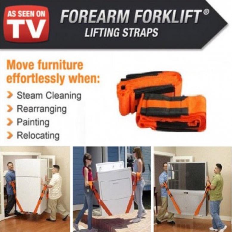 Dây Đai Di Chuyển Đồ Forearm Forklift Đa Năng Dùng Để Di Chuyển Nội Thất Hàng Cồng Kềnh Rất Tiện Ích