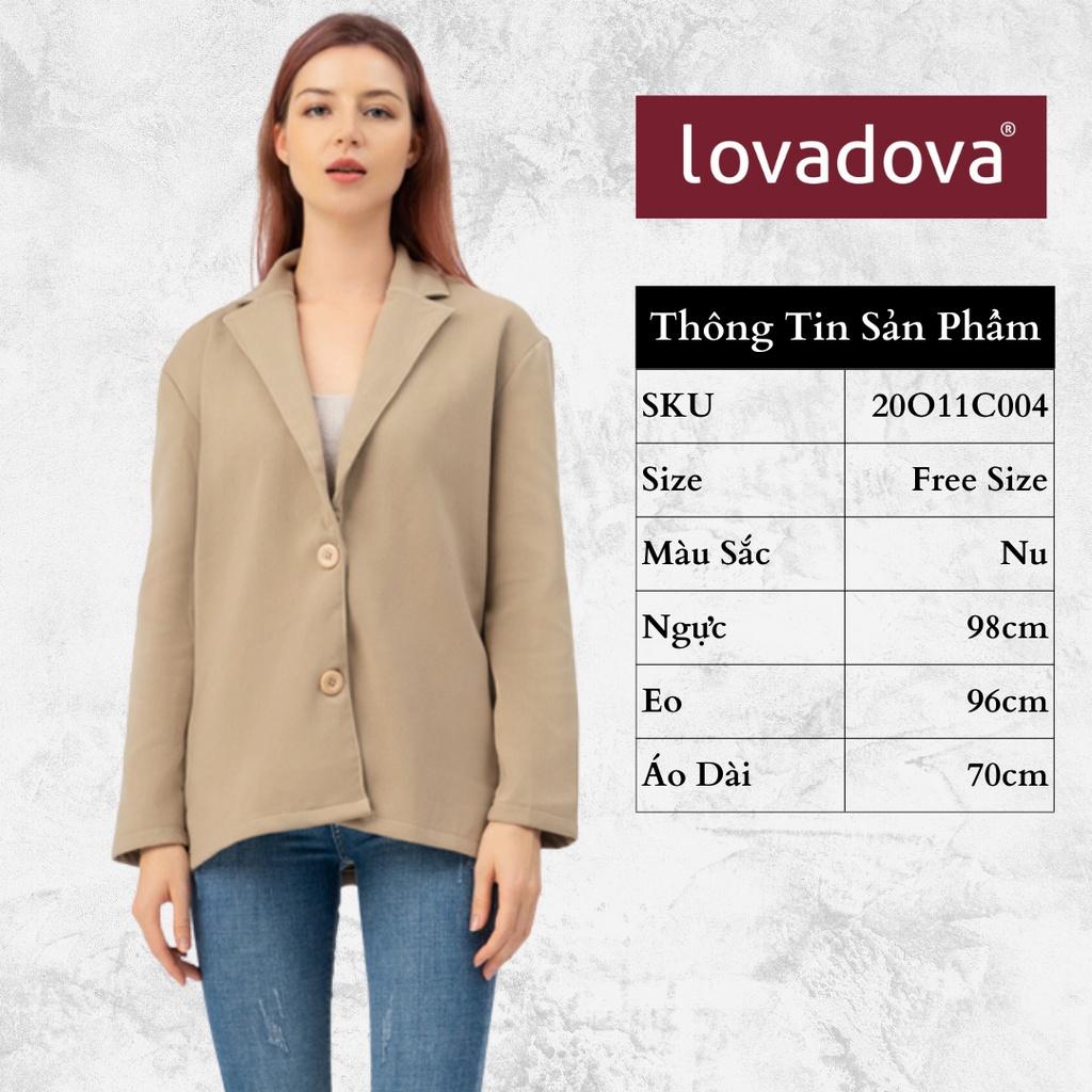 Lovadova - 20O11C004 Áo khoác kiểu nữ thời trang cá tính