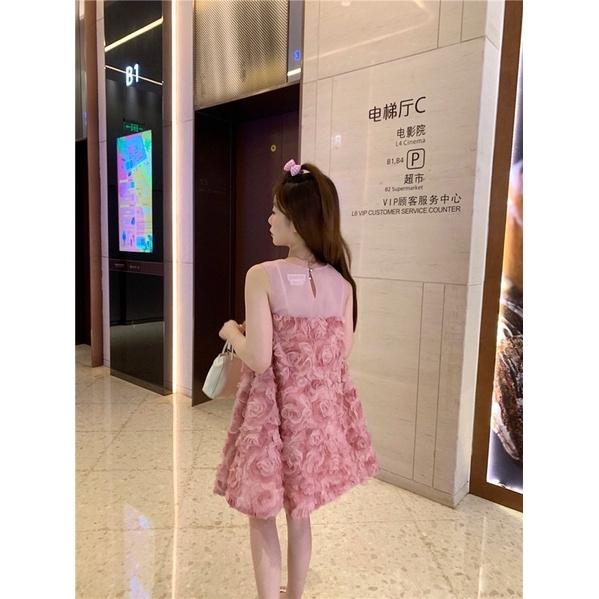 ĐẦM HOA HỒNG 3D TIỂU THƯ