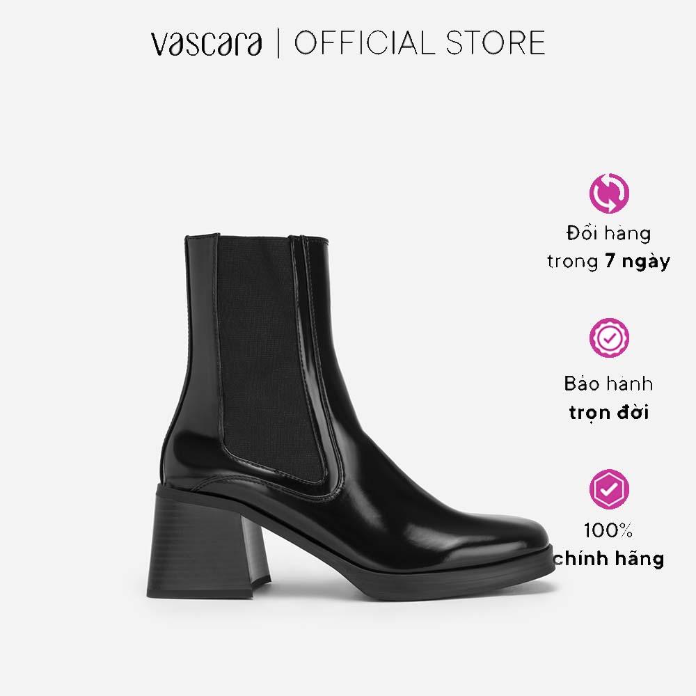 Vascara All-Day Comfort Chelsea Boot Gót Trụ - BOT 0925