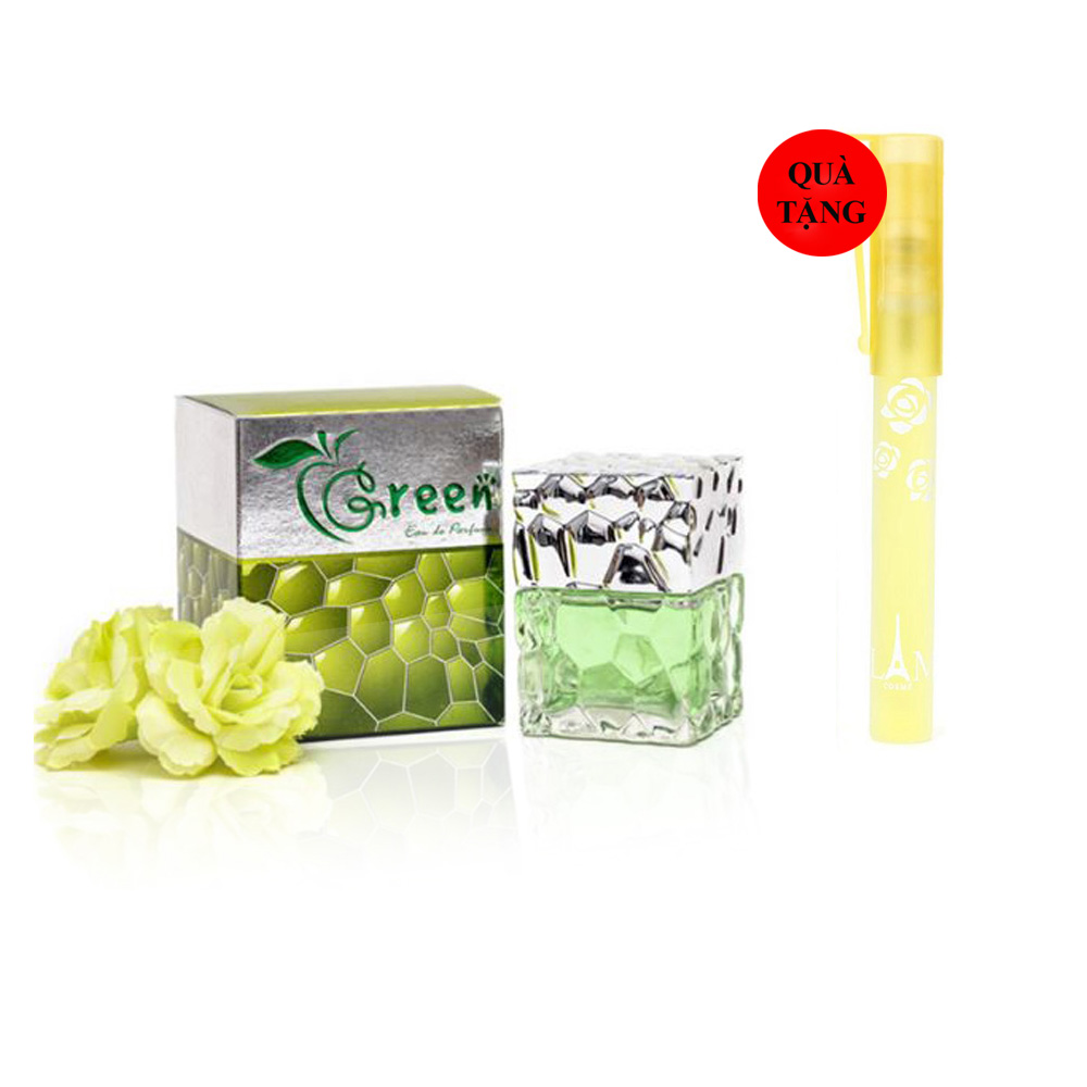 Nước Hoa Nữ (45ml) Lamcosmé - Green Tặng Nước Hoa Cây Bút (10ml)