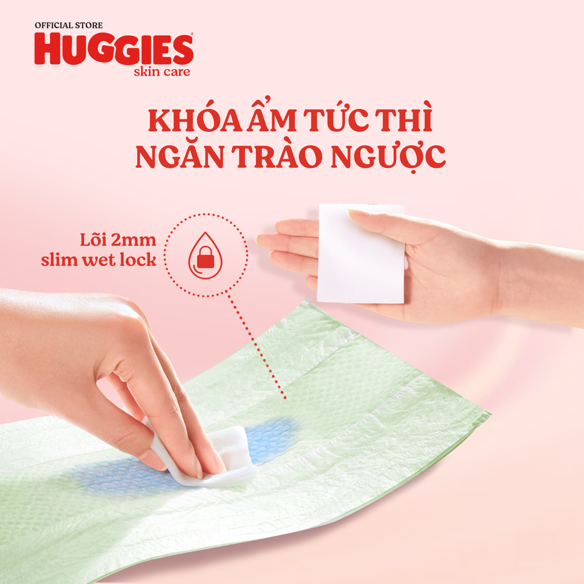 Tã dán Huggies Skincare Super Jumbo M 76+3 Miếng