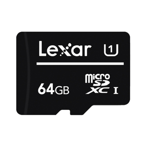 Thẻ nhớ MicroSD 64GB Lexar Class 10 UHS-I - Hàng Chính Hãng