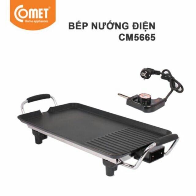 Bếp Nướng Điện Không Khói Comet CM5665 - Hàng Chính Hãng (1400W)