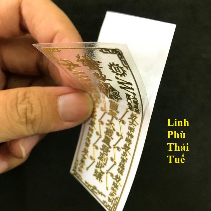 Linh Phù Tài Lộc Thái Tuế , miếng dán điện thoại, laptop, để bàn ông địa, thần tài , miếng dán điện thoại, laptop