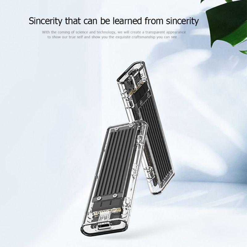 Vỏ Ổ Cứng Ngoài Orico Tcm2F-C3 For Ngff Sang Usb3.1 Type-C M.2 Ssd Hdd