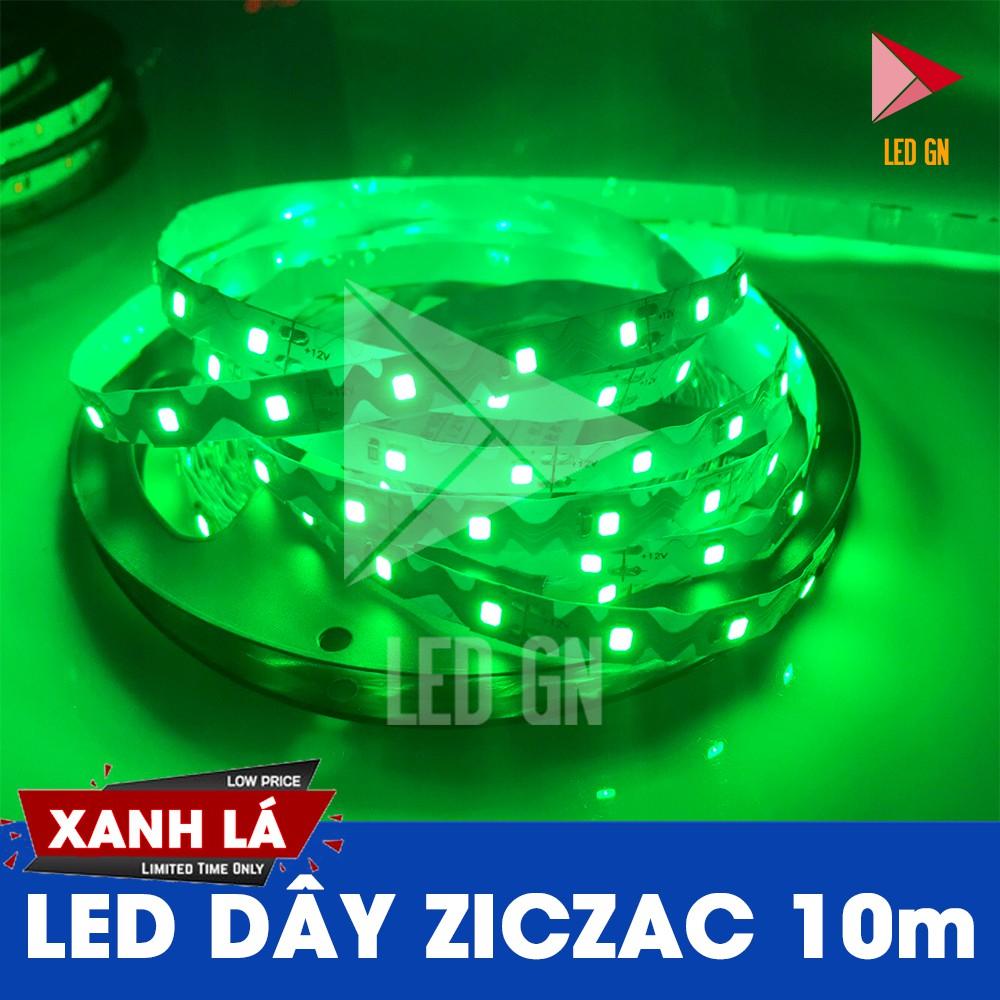 LED Dây Dán Ziczac 10m 12V - Đi Dây Linh Hoạt - Gấp Góc Tối Ưu