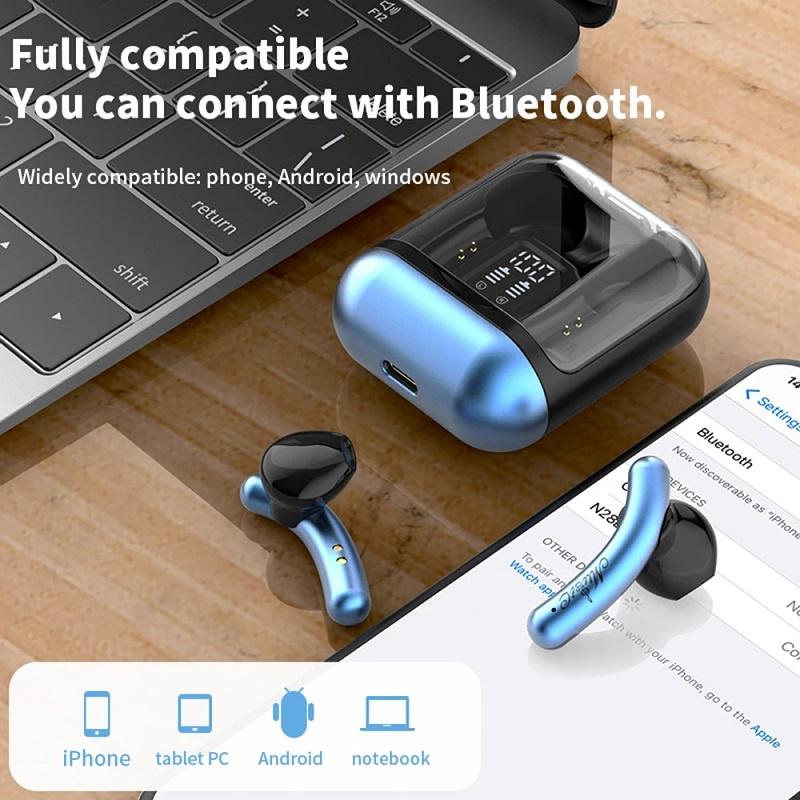 Tai Nghe Bluetooth Không Dây Chống ồn Blutooth Chơi Chơi Game Tai Nghe Pro TWS