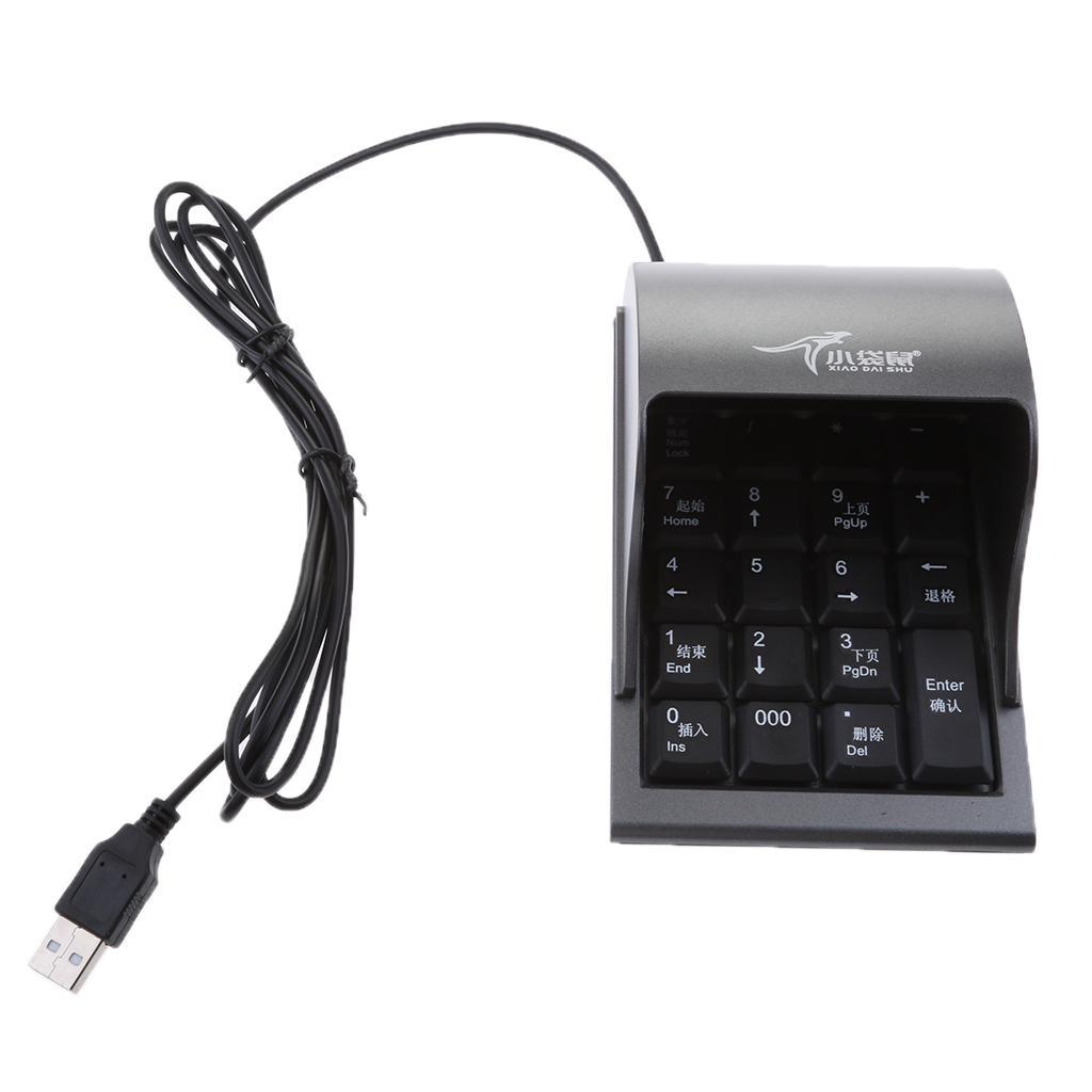 Mini USB Numeric Keypad Number Digital Password Keyboard Pad for PC