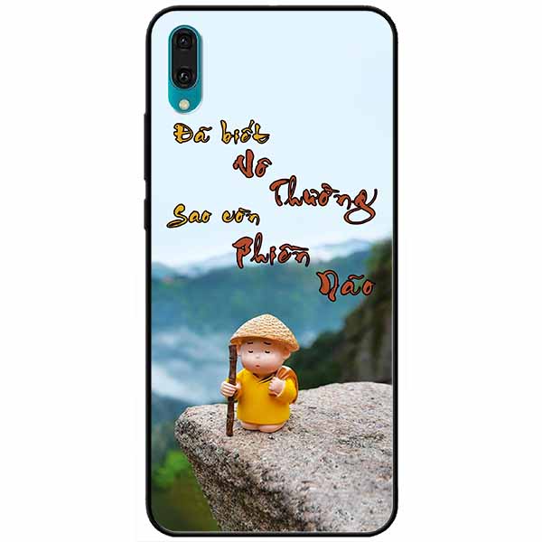 Ốp lưng dành cho Huawei Y7 Pro 2019 mẫu Vô Thường Phiền Não