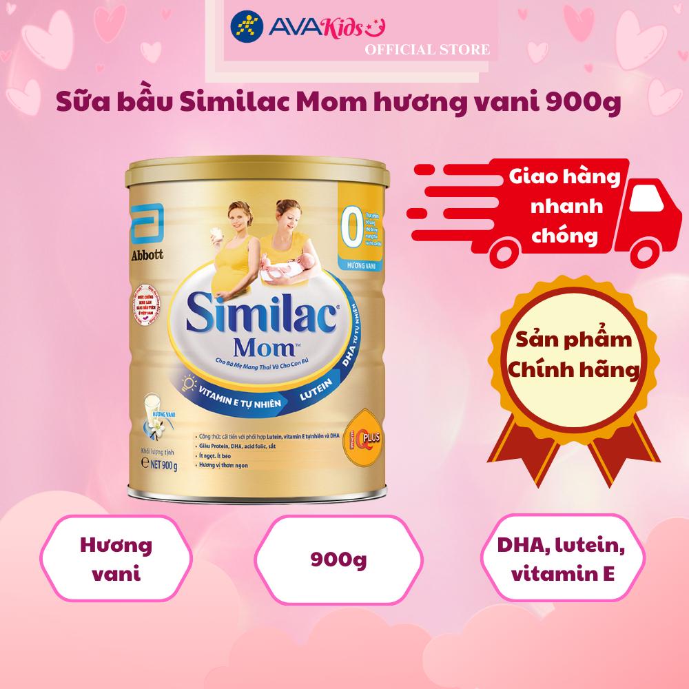 Sữa bầu Similac Mom hương vani 900g