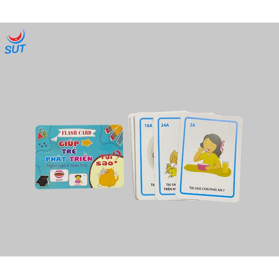 Bộ flashcard hỏi đáp 150 thẻ giúp trẻ phát triển ngôn ngữ và giao tiếp -Thẻ học Glenn Doman