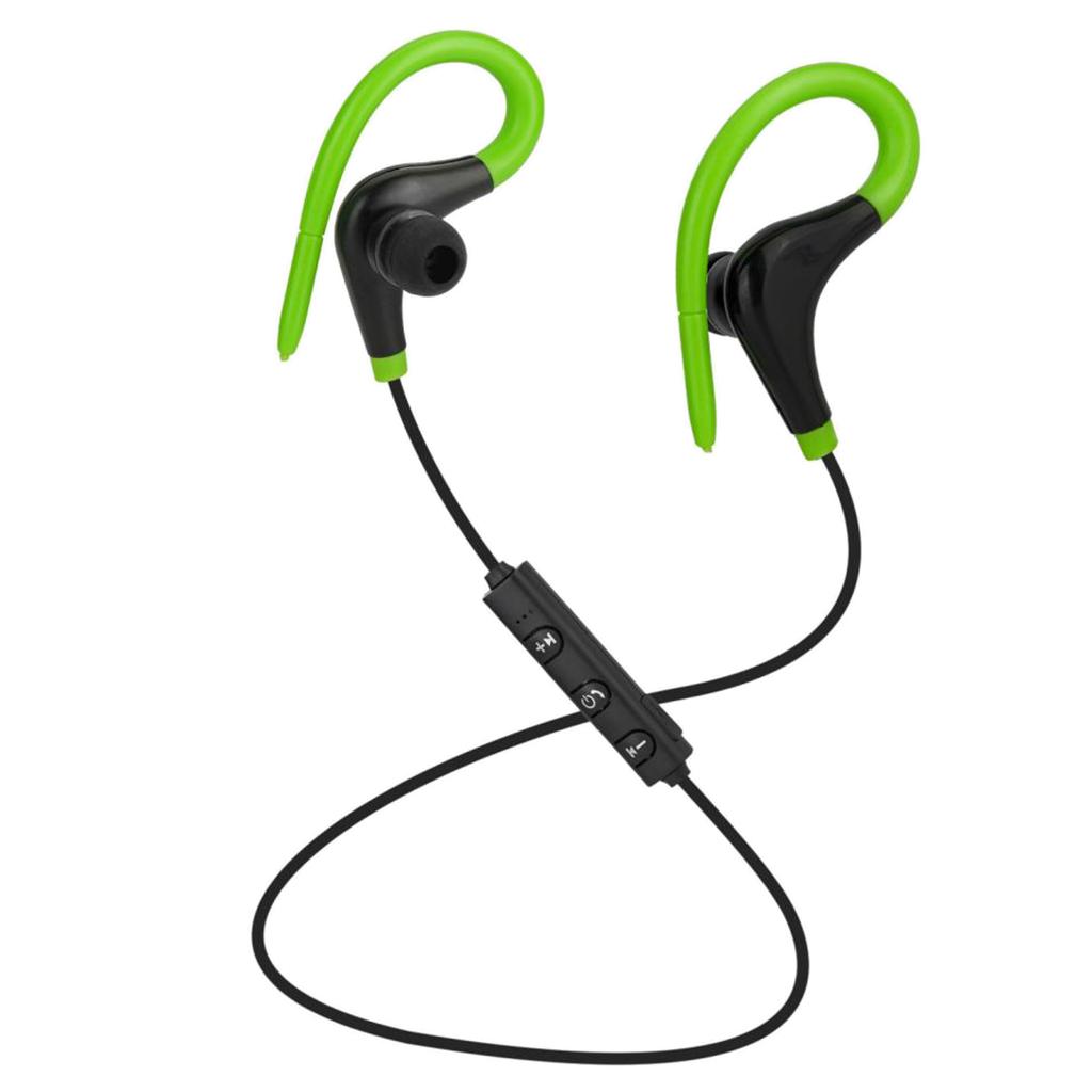 Wireless Sports Bluetooth Stereo Headset Ear Hook Headphone Neckband