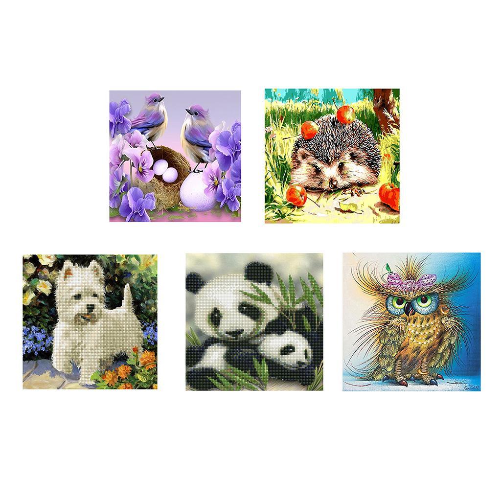 Diamond Cross Stitch Painting Embroidery Kit Animals For Art Home Decoration - Hedgehog