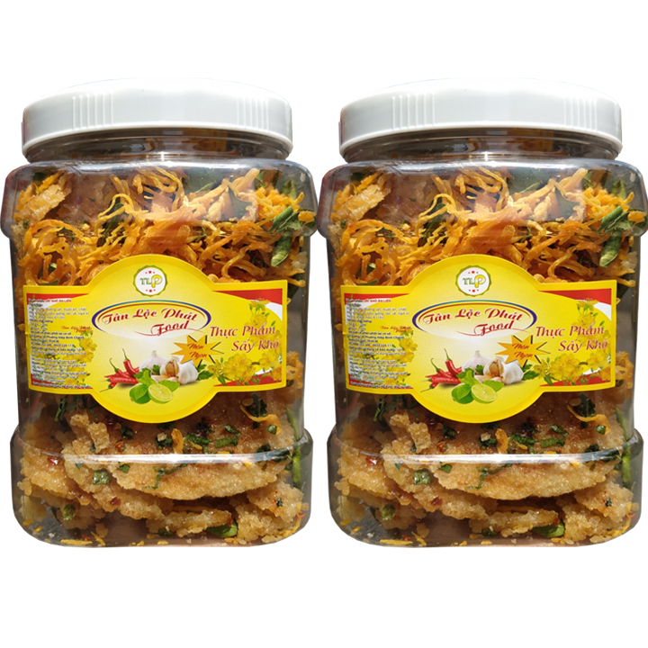 Combo 2 Hũ Cơm Cháy Khô Gà Hiệu Tân Lộc Phát - Mỗi Hũ 300G