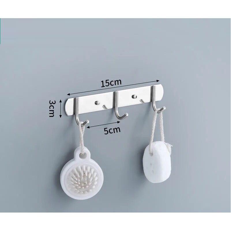 Móc Treo Bằng Thép Không Gỉ 304 Móc Treo Phòng Bếp, Phòng Ngủ, Phòng Tắm Cao Cấp