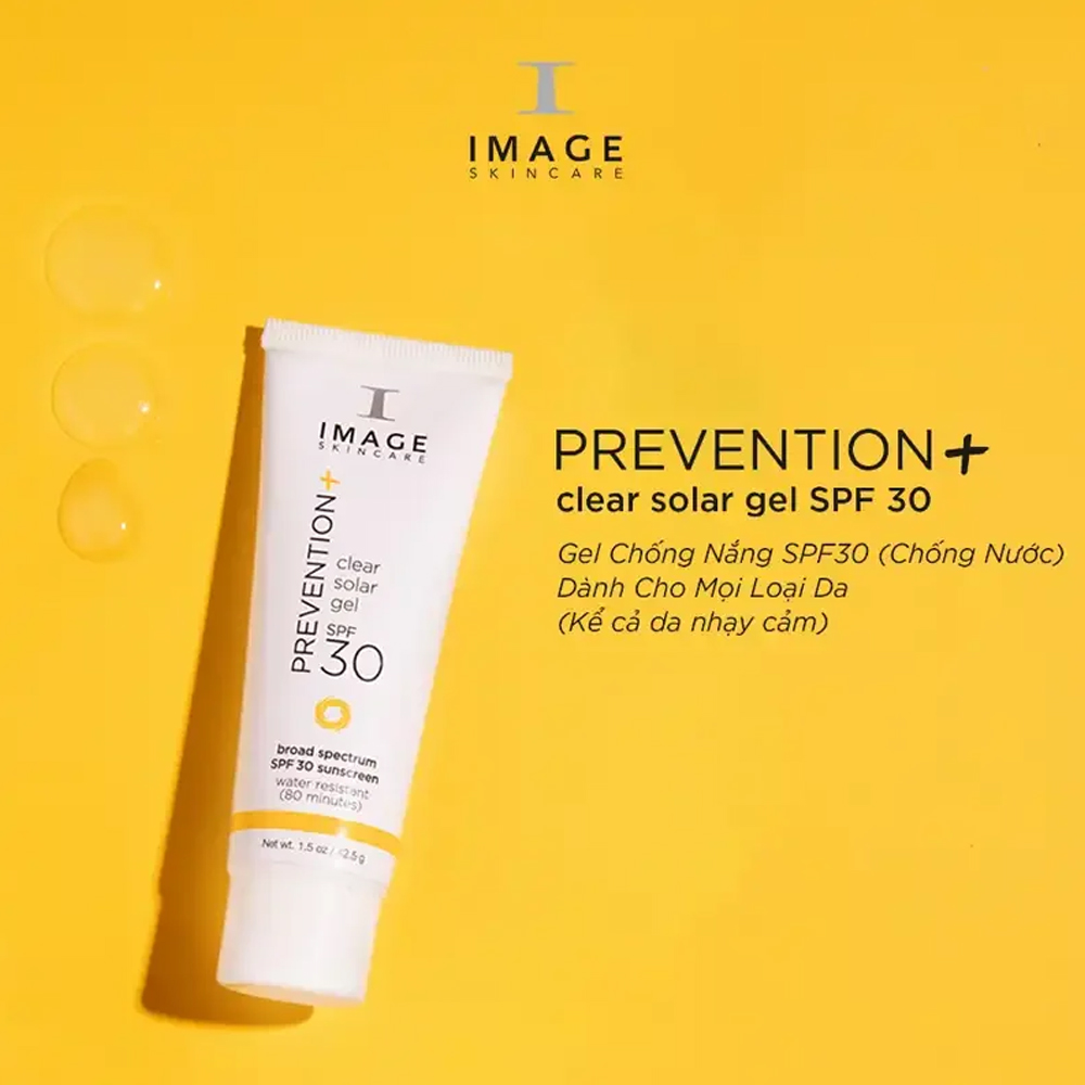 Gel chống nắng cho mọi loại da Image Skincare PREVENTION+ Clear Solar Gel SPF 30 42.5gr