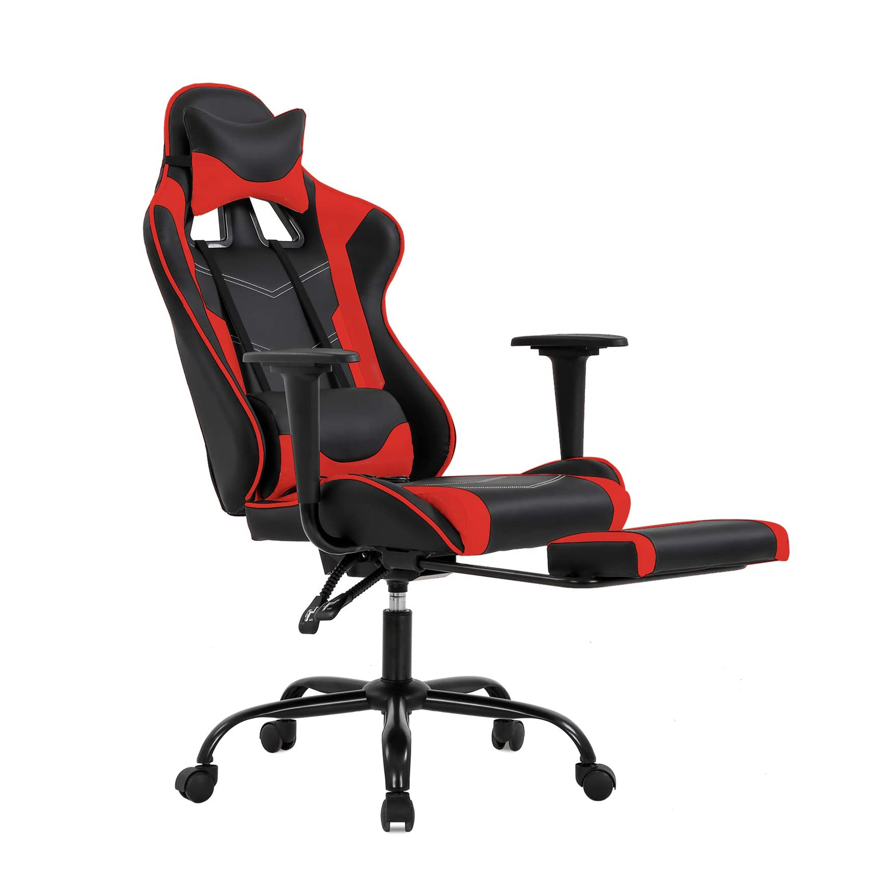 Ghế gaming MW7188 có đệm massage hàng chính hãng xuất khẩu mỹ thương hiệu MW FURNITURE