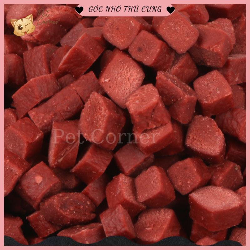 Thịt bò cao cấp Hello Joy thơm ngon, bổ sung canxi cho chó (Gói 500gr) - Bánh thưởng cho chó, đồ ăn vặt cho thú cưng