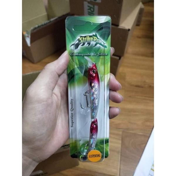 Mồi câu cá giả STRIKEPRO Twin Minnow
