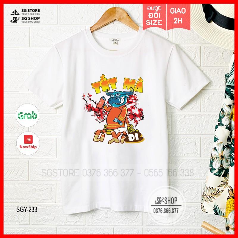 Áo thun Tết mà Lì xì đi - Tân Sửu - Đủ size cho gia đình | SGSHOP