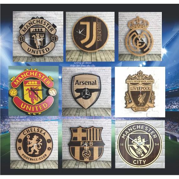 Đồng Hồ Bóng Đá Logo Các Clb Arsenal Chelsea Liverpool Manchester United (Mu) Manchester City... - 5
