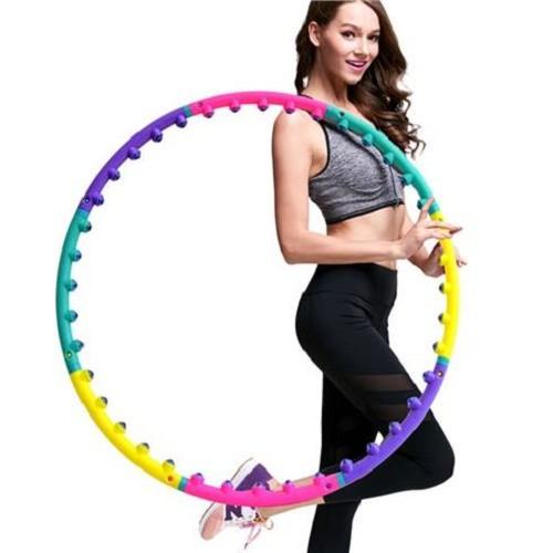 Vòng lắc eo massage bụng Hula Hoop - dụng cụ tập thể dục hỗ trợ giảm cân giảm mỡ bụng