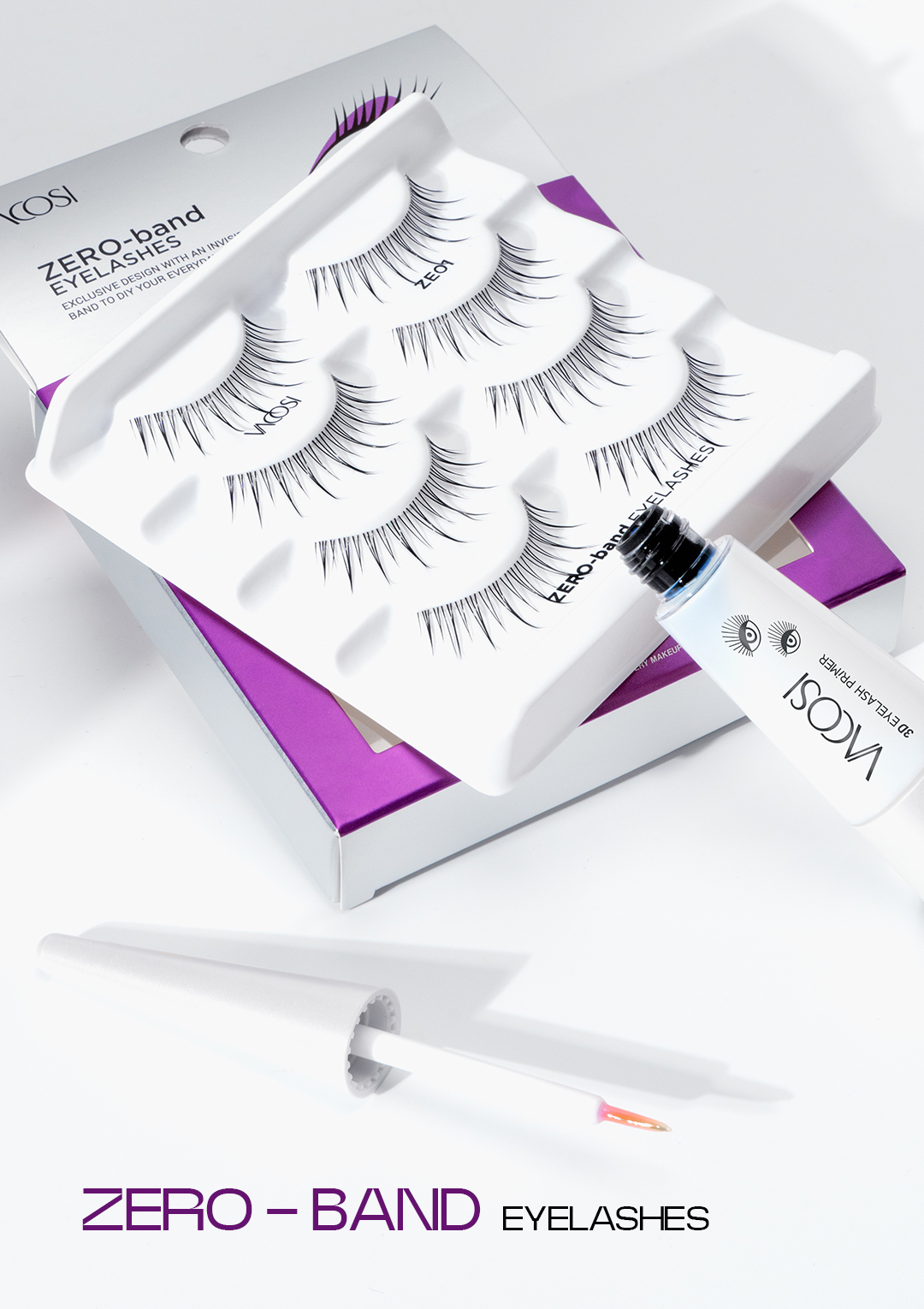 Lông Mi Gân Trong VACOSI ZERO-BAND EYELASHES - VM28