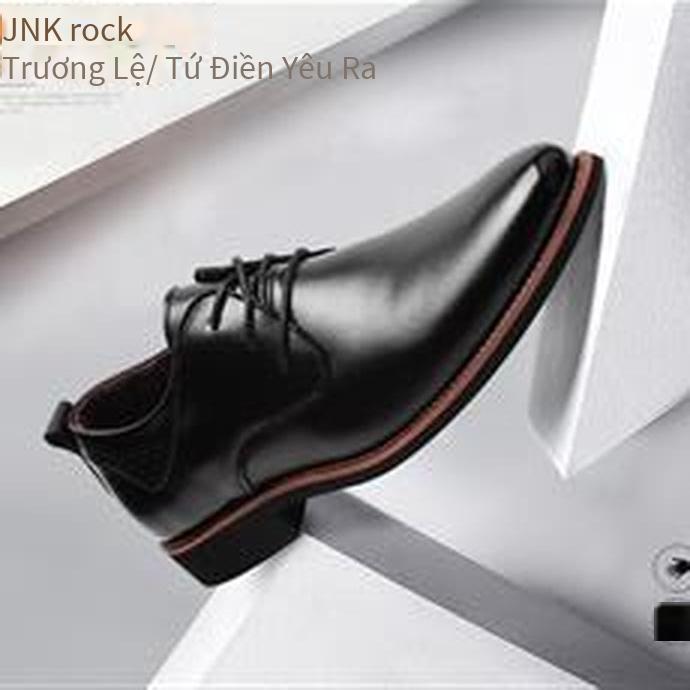 Giày da ưu đãi nhất giày công sở khuyến mại mới nhất phiên bản Hàn Quốc giày đỏ lưới bán chạy