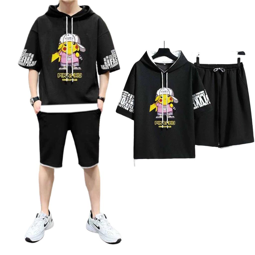 ĐỒ BỘ NAM TÂM SHOP ĐỒ BỘ THỂ THAO IN HÌNH PIKACHU