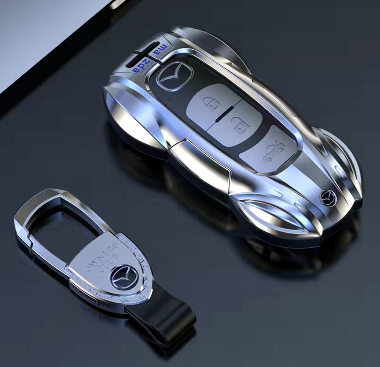 Vỏ Ốp chìa khóa hình Siêu Xe Mazda 2,3,6, cx5, cx3, cx30...