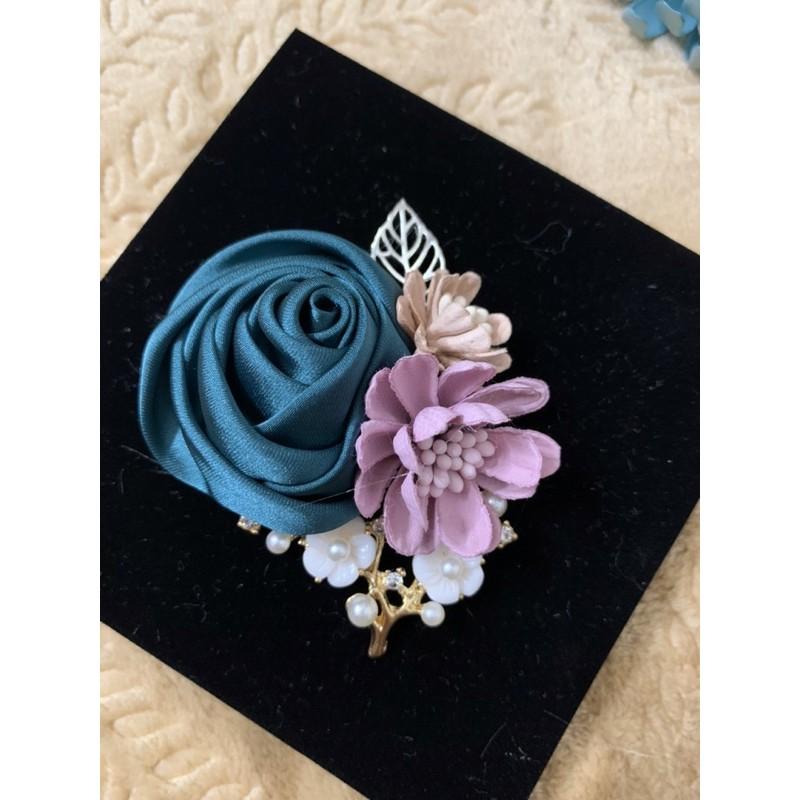Hoa cài áo hanmade kèm hộp