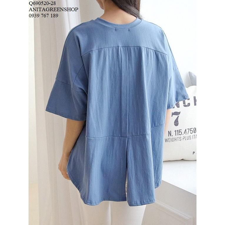 Q690520 ÁO KIỂU NỮ VẠT BẦU