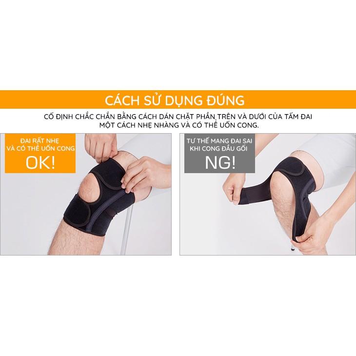 Đai Bảo Vệ Và Hỗ Trợ Chấn Thương Gối Phiten -AP165003/AP165004/AP165005