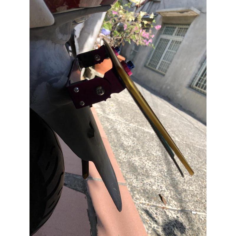 Giá Đỡ Biển Số Xe Mô Tô Bằng Hợp Kim Nhôm