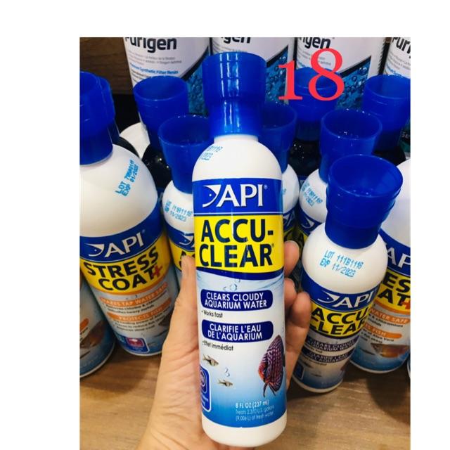 Api Accu Clear 118ml - Dung Dịch Làm Trong Nước Siêu Cấp