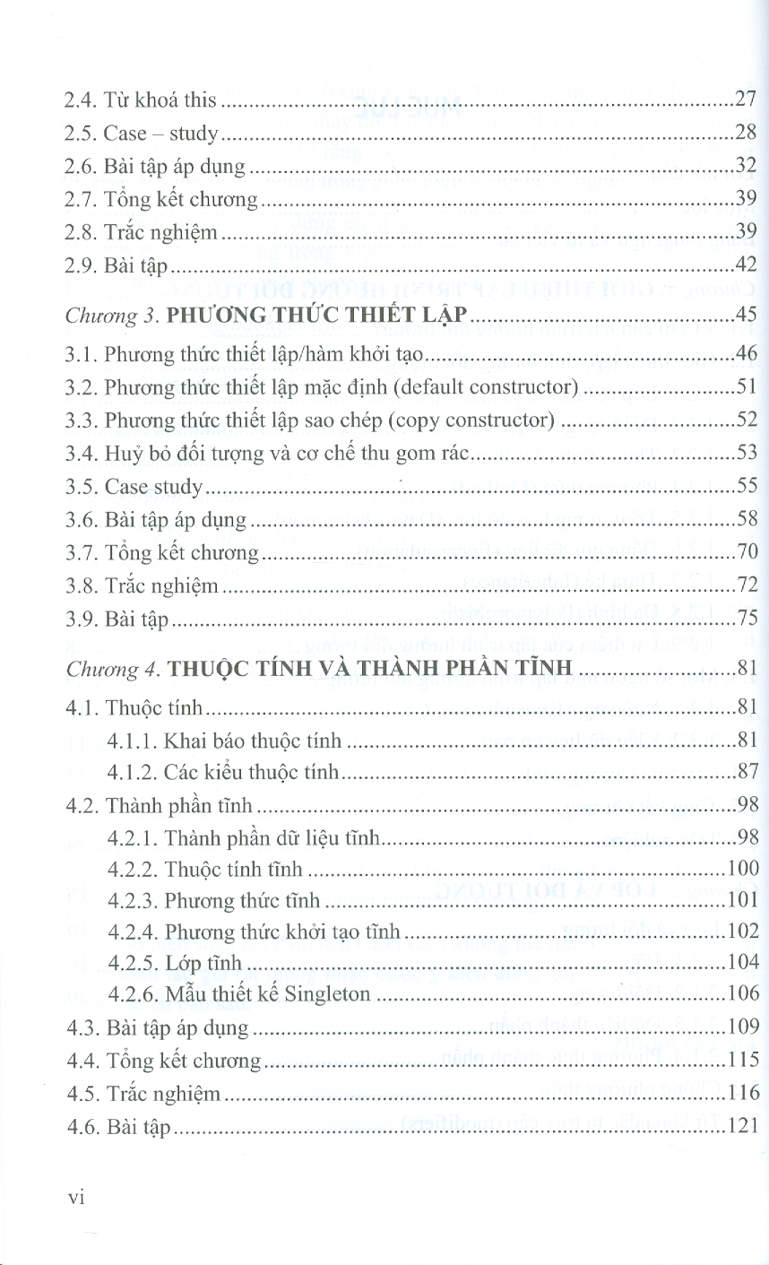 Giáo Trình Lập Trình Hướng Đối Tượng - TS. Nguyễn Văn Hậu (Chủ biên), TS. Đào Anh Hiển, ThS. Nguyễn Hữu Đông