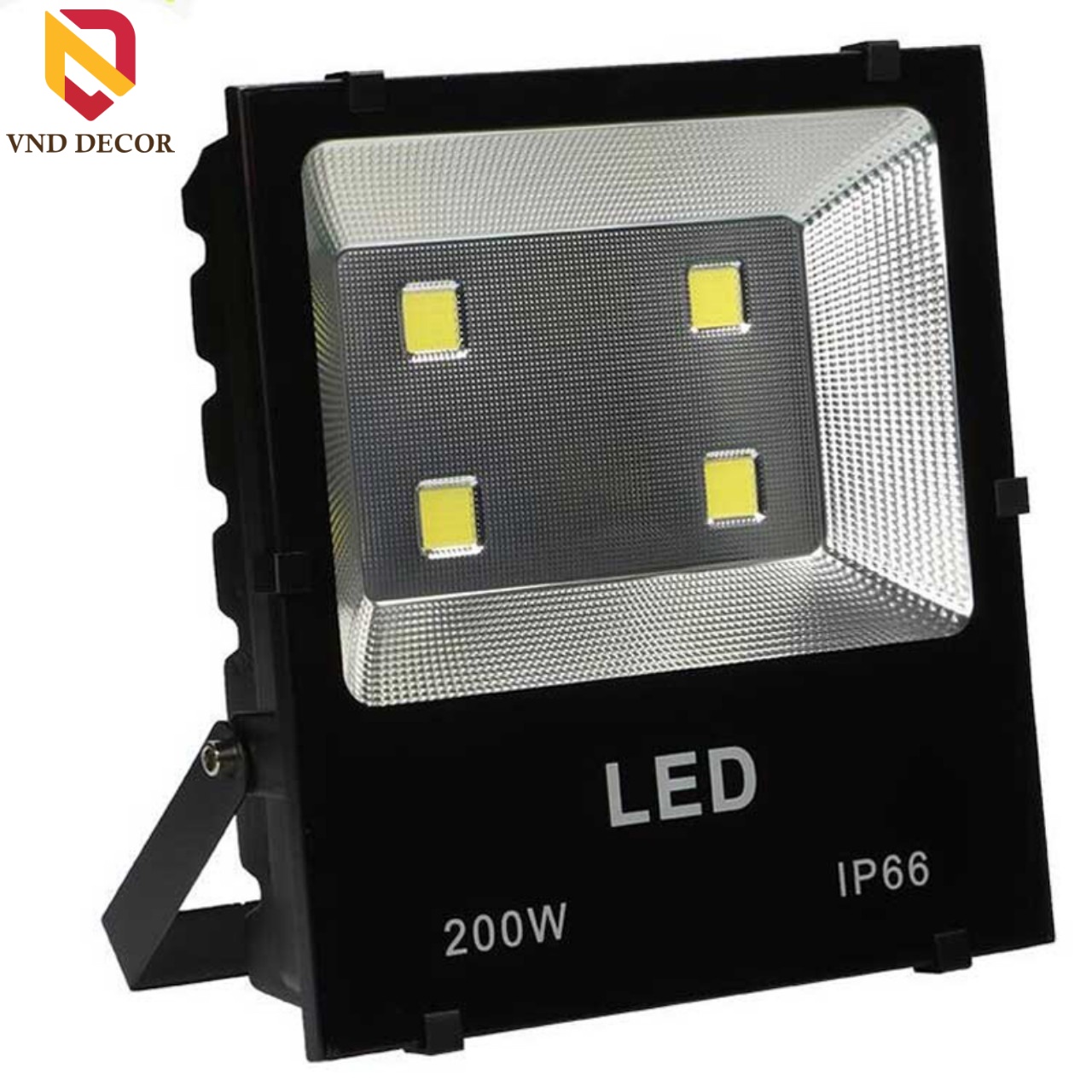 Đèn Led Pha 200W, Đủ Công Suất,Vỏ Dày, Ánh sáng trắng 6500K, Chống Nước Dùng ngoài Trời rọi Bảng Hiệu, Sân Vườn, Kho Bãi