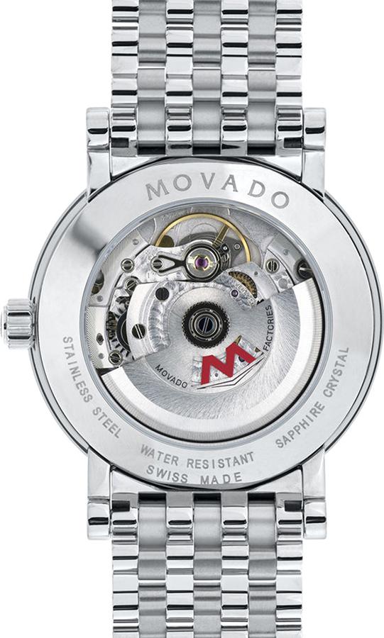 Đồng Hồ Nam Dây Kim Loại Movado 0606115 (38mm) - Mặt Đen