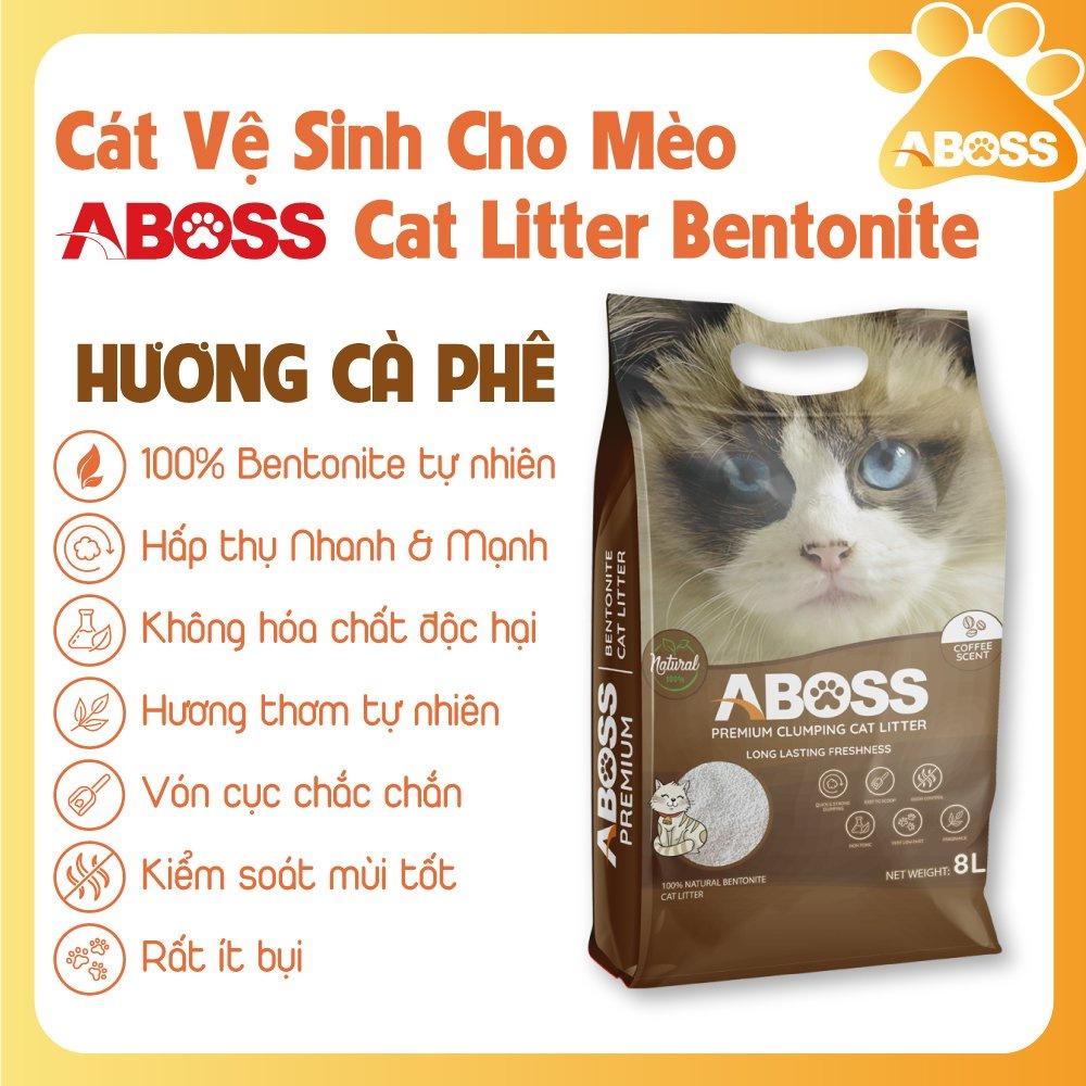 Cát vệ sinh Aboss cho mèo