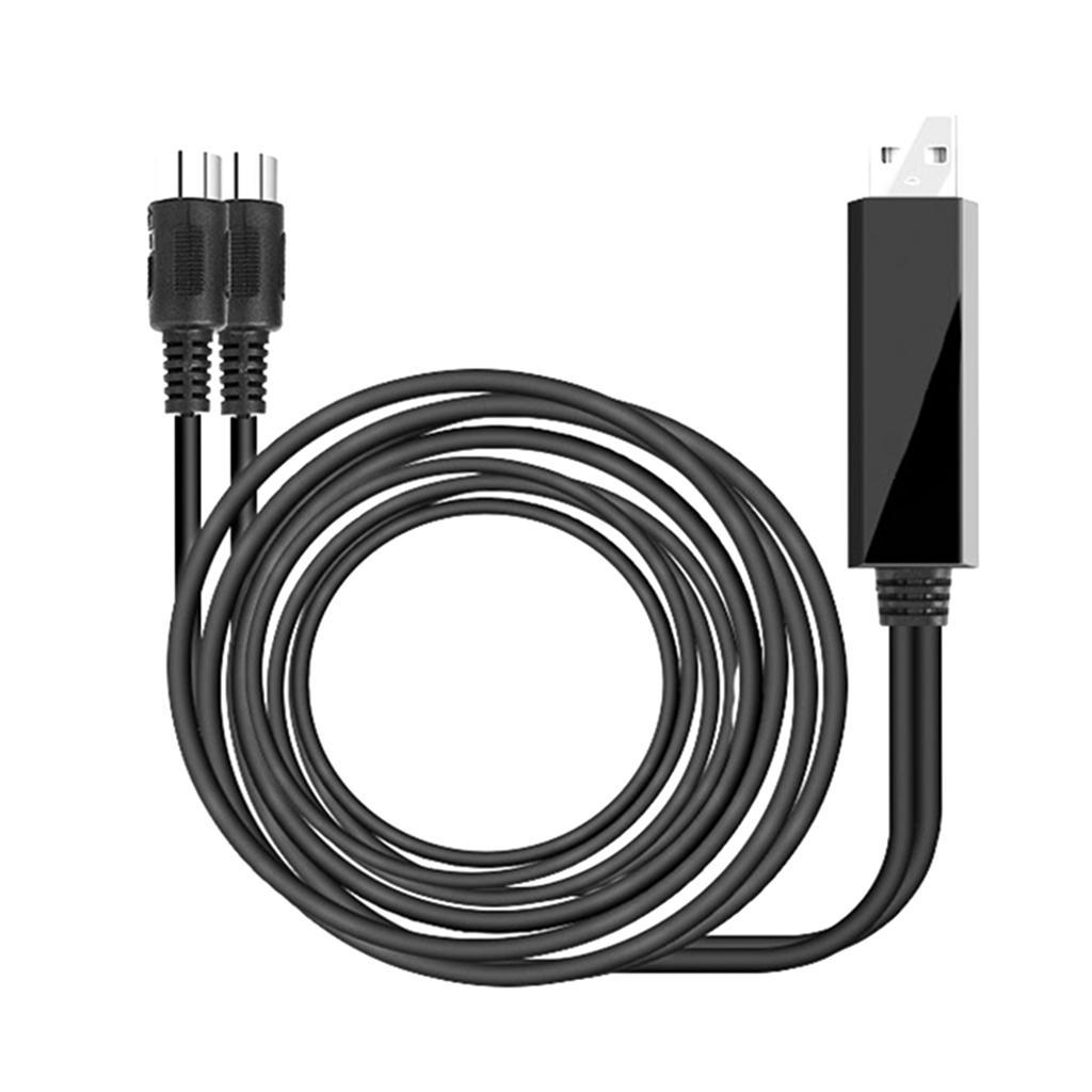 USB to Midi Interface Piano Keyboard Cable Adapter Converter